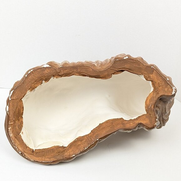 Vintage Ceramic Cat Life Size Figurine Persian Cream Beige Gray Eyes - Picture 13 of 15